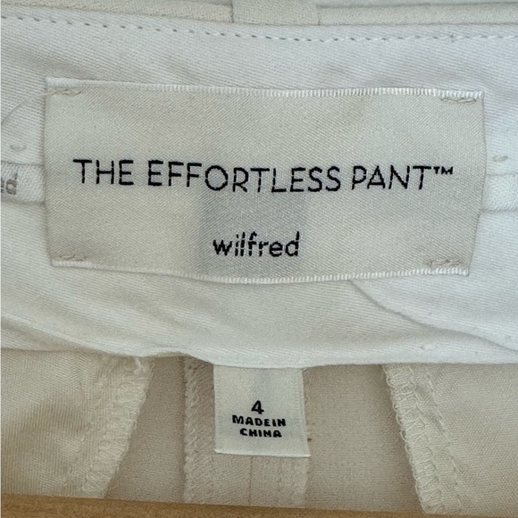 Wilfred Cropped Effortless Pant in birch - Picture 5 of 6